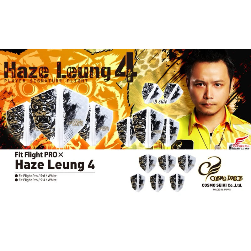 Fit Flight Pro Player • Haze Leung 4 • S4 • Dart Flights • SGDARTS