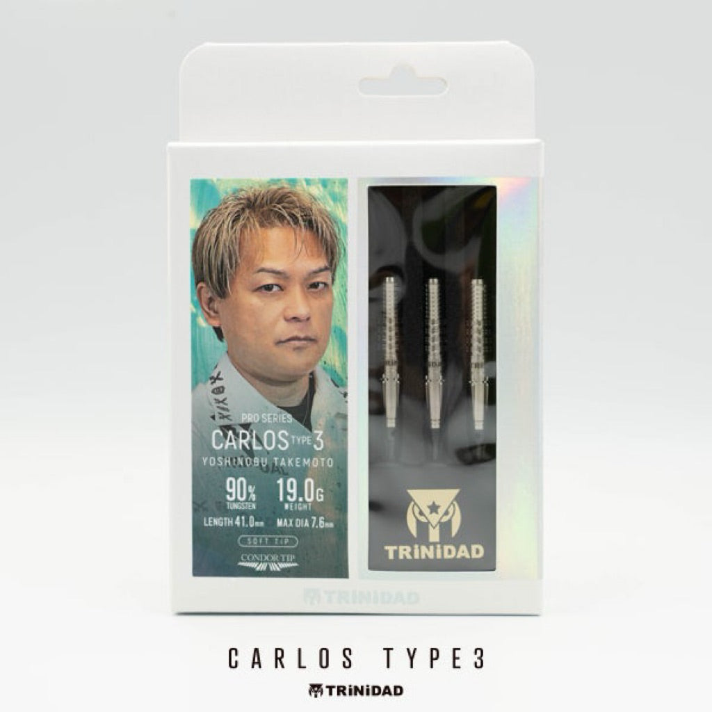 TRiNiDAD Darts • Carlos Type 3 • Yoshinobu Takemoto • 19g • SGDARTS
