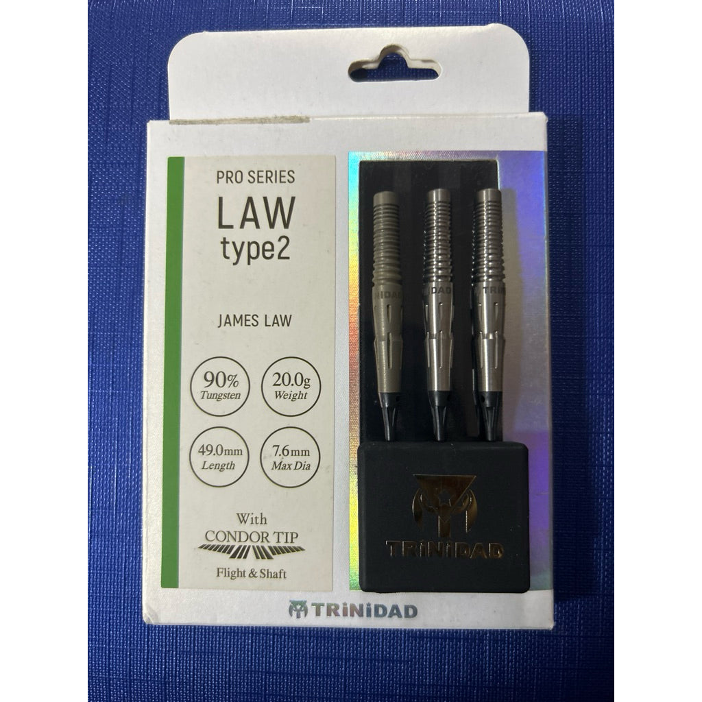 [USED] TRiNiDAD Darts • Law Type 2 • James Law • 20g • SGDARTS