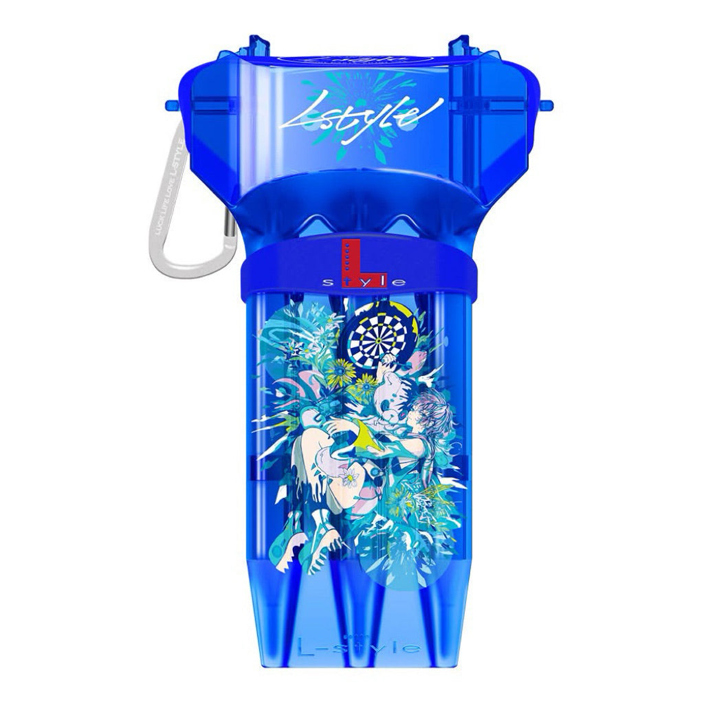L-Style Krystal One Magnificient Design Blue • Darts Case • SGDARTS
