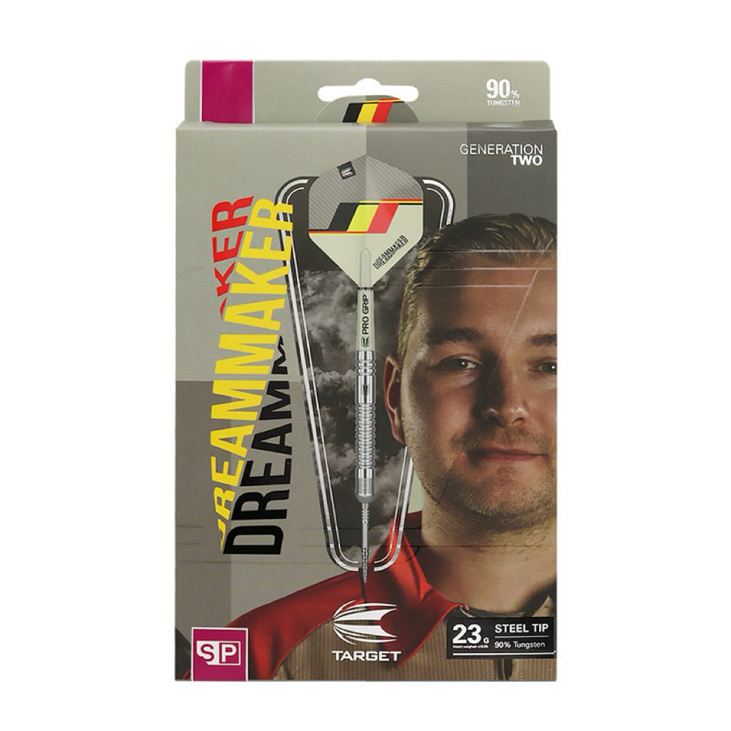 [STEELTIP] Target Darts • Dream Maker G2 Swiss Point • Dimitri Van Den Bergh • 21g 23g 25g • SGDARTS