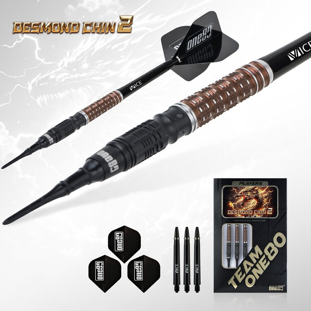 One80 Darts • Desmond Chin 2 • 18.5g 20g • SGDARTS