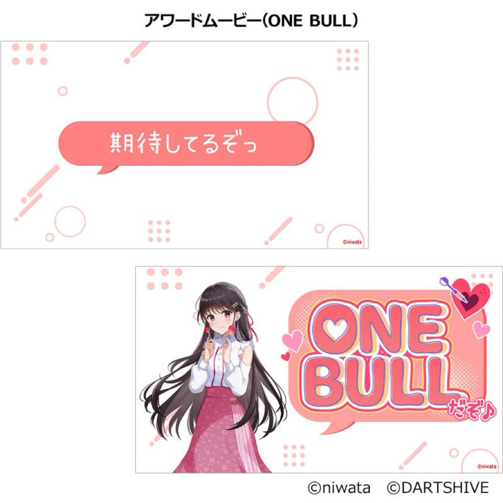 Happy Ears Collection • Harusaki Akane Pink • Dartslive Card DL2 Movie Theme DL3 Live Effect • SGDARTS