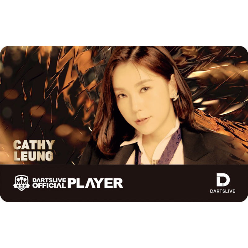 Dartslive Player Goods Vol 3 • Cathy Leung Dartslive Card • SGDARTS
