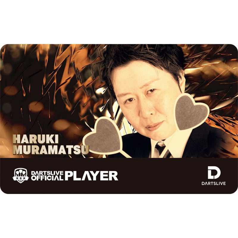 Dartslive Player Goods Vol 3 • Haruki Muramatsu Dartslive Card • SGDARTS