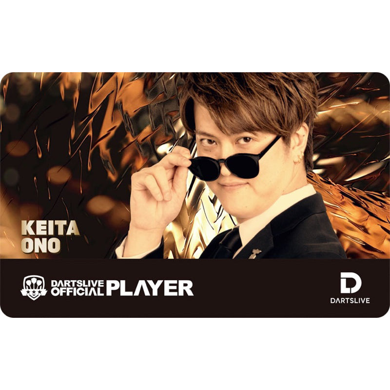 Dartslive Player Goods Vol 3 • Keita Ono Dartslive Card • SGDARTS