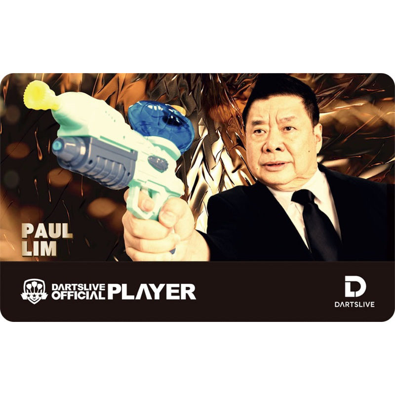 Dartslive Player Goods Vol 3 • Paul Lim Dartslive Card • SGDARTS