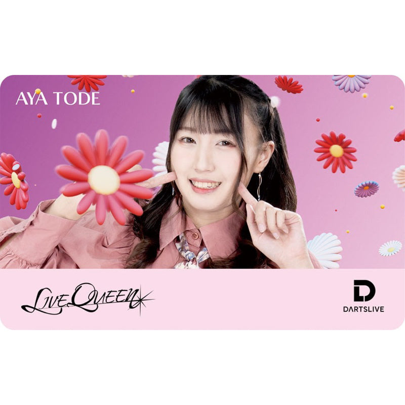 Dartslive Player Goods Vol 3 • Aya Tode Dartslive Card • SGDARTS