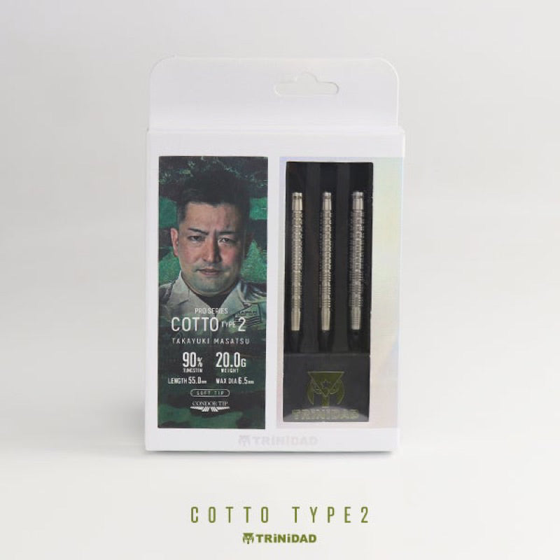 TRiNiDAD Darts • Cotto Type 2 • Takayuki Masatsu • 20g • SGDARTS