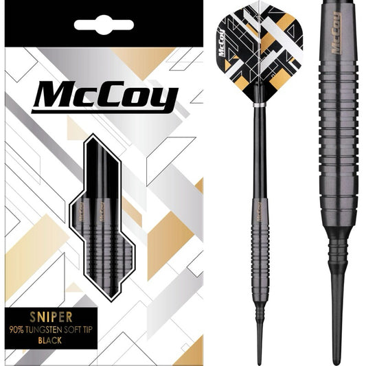 McCoy Darts • Sniper Black • 18g • SGDARTS