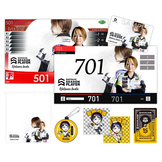 Dartslive Player Goods Vol 1 • Natsumi Iwata • SGDARTS