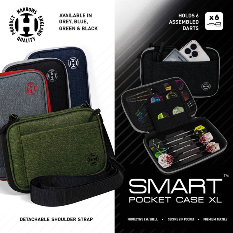 Harrows Smart Case 6 • Darts Case • SGDARTS