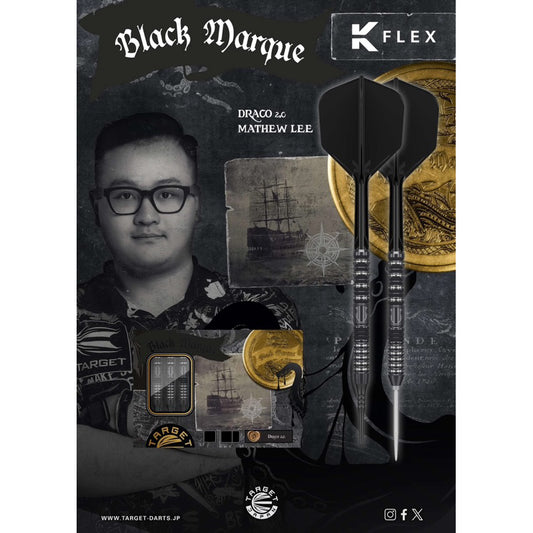 Target Darts • Black Marque Draco 2.0 • Mathew Lee • 20g • SGDARTS