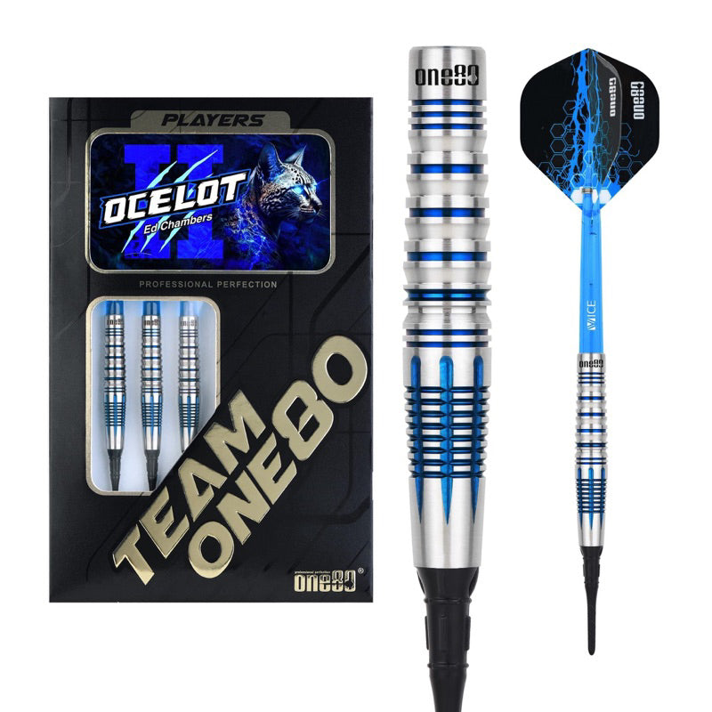 One80 Darts • Ocelot II • Ed Chambers • 18g 20g • SGDARTS