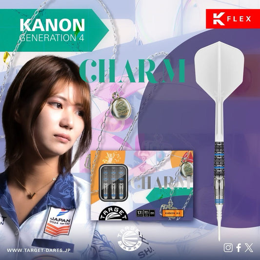 Target Darts • Charm Kanon G4 • Airi Hirano • 17.5g • SGDARTS