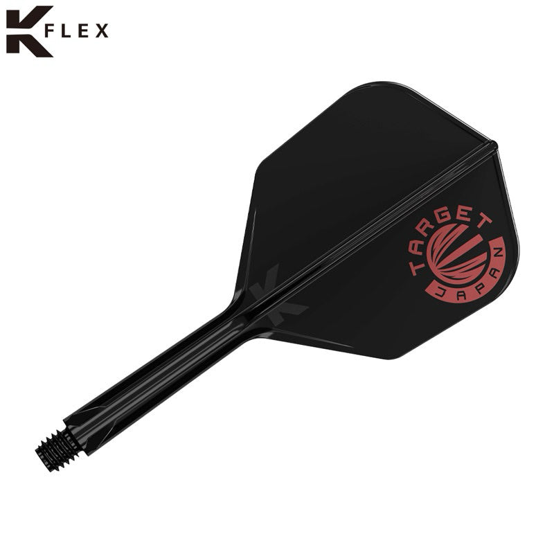 K Flex Target Logo Black x Red [Standard] • [Shape] • SGDARTS