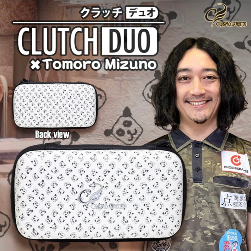 Cosmo Clutch Duo • Tomoro Mizuno Panda • Darts Case • SGDARTS