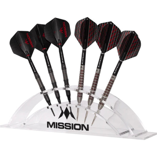 Mission Darts • 6 Holes Acrylic Display Stand • SGDARTS