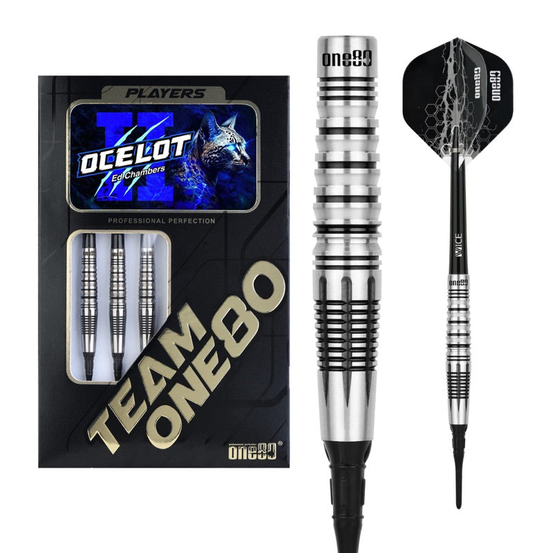 One80 Darts • Ocelot II • Ed Chambers • 18g 20g • SGDARTS