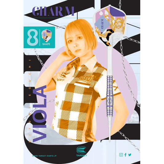 Target Darts • Charm Series Viola Gen 2 G2 • Riyomi Eguchi • 17.5g • SGDARTS