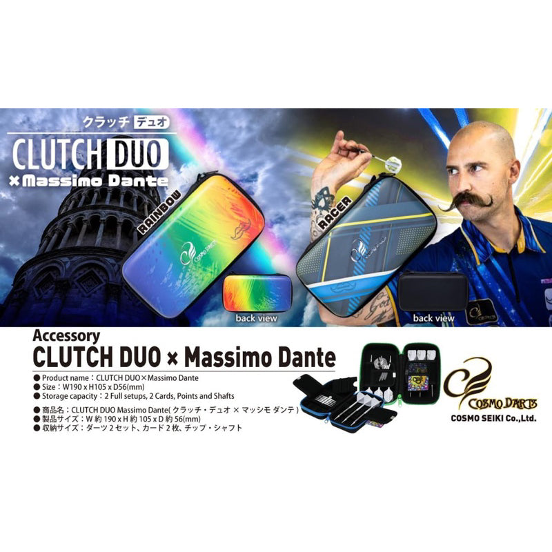 Cosmo Clutch Duo • Massimo Dante • Darts Case • SGDARTS