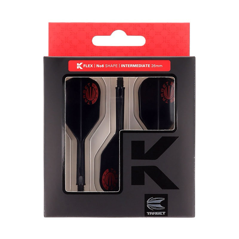 K Flex Target Logo Black x Red [Standard] • [Shape] • SGDARTS