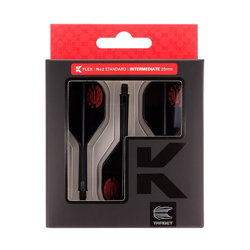 K Flex Target Logo Black x Red [Standard] • [Shape] • SGDARTS