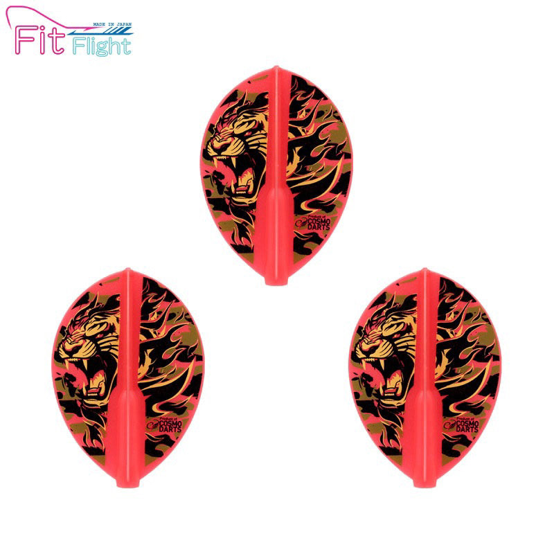 Fit Flight Player • Nasir Bomba [Shape] [Teardrop] • Dart Flights • SGDARTS