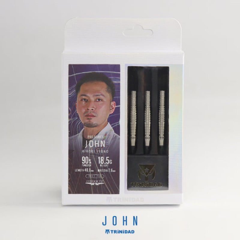 TRiNiDAD Darts • John • Hiroki Jyono • 18.5g • SGDARTS