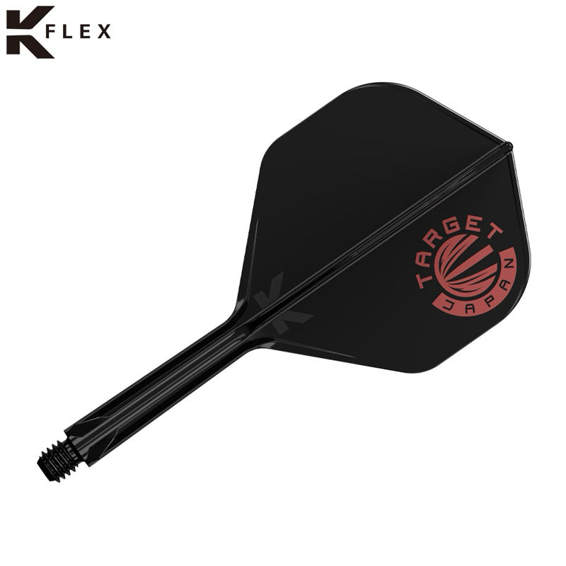 K Flex Target Logo Black x Red [Standard] • [Shape] • SGDARTS