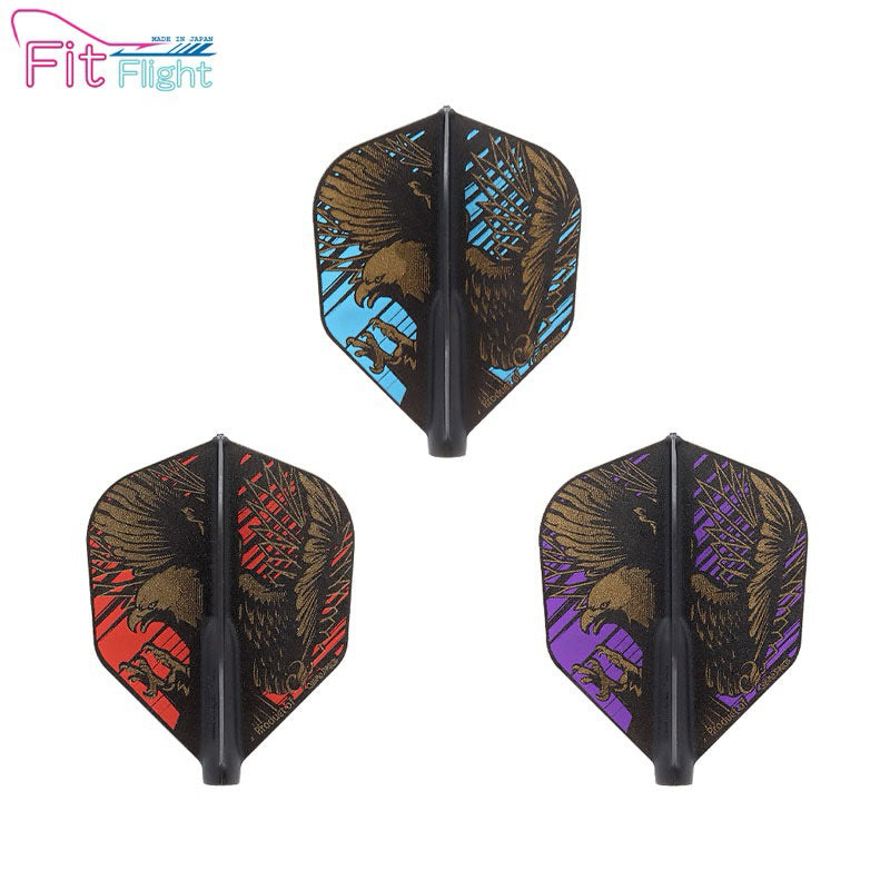 Fit Flight Player • Lee Zheng Eagle [Shape] [Super Slim] • Dart Flights • SGDARTS