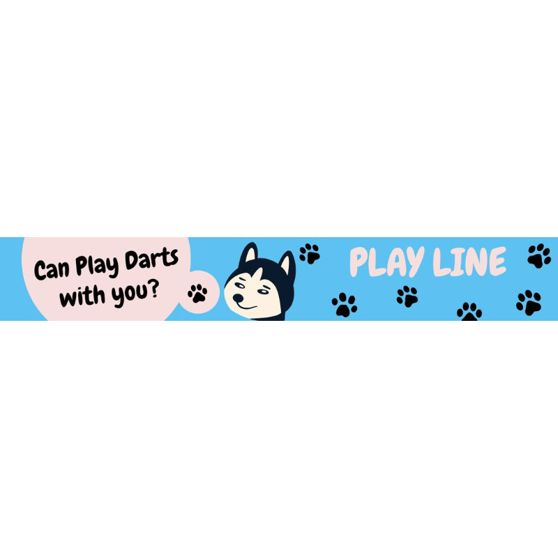 Heavy Duty Throw Line Play Line for Dartboards Dart Boards • SGDARTS
