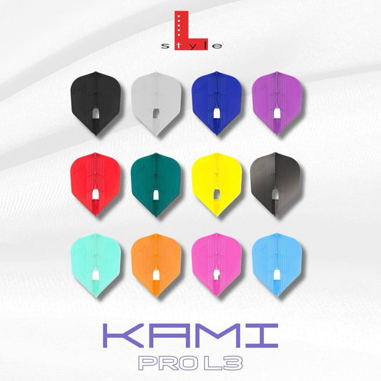 L-Flight Kami • [L3 Shape] • Dart Flights • SGDARTS