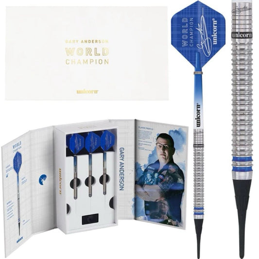 Unicorn Darts • Gary Anderson World Champion • 18g • SGDARTS