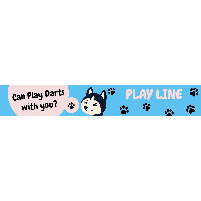 Heavy Duty Throw Line Play Line for Dartboards Dart Boards • SGDARTS