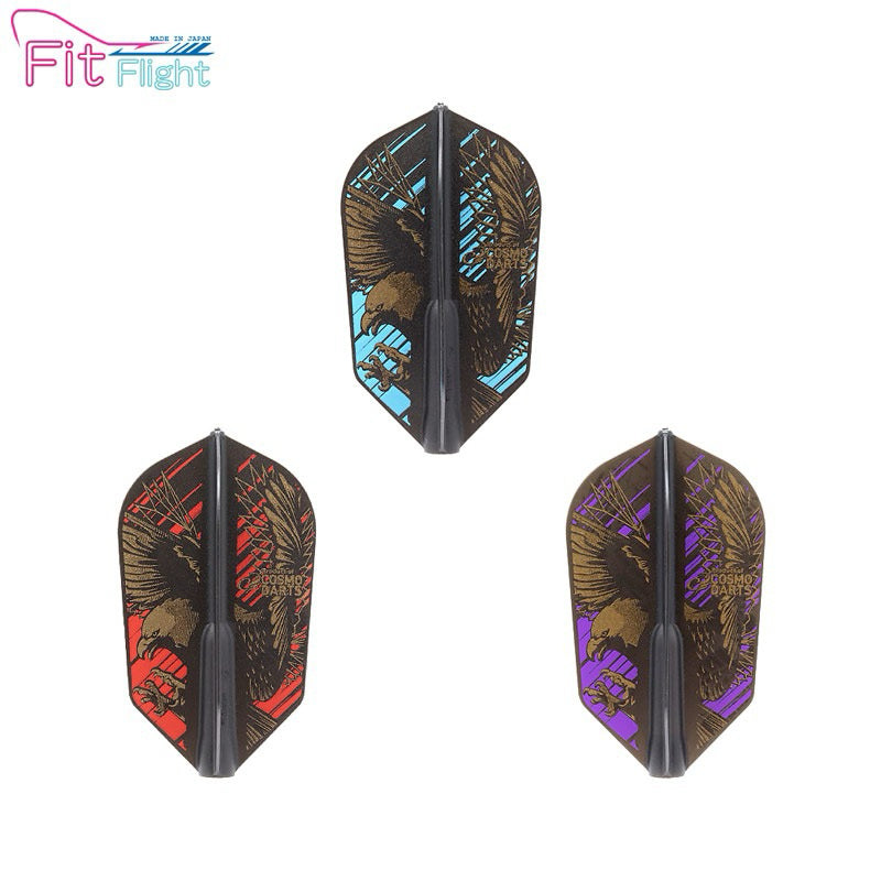 Fit Flight Player • Lee Zheng Eagle [Shape] [Super Slim] • Dart Flights • SGDARTS