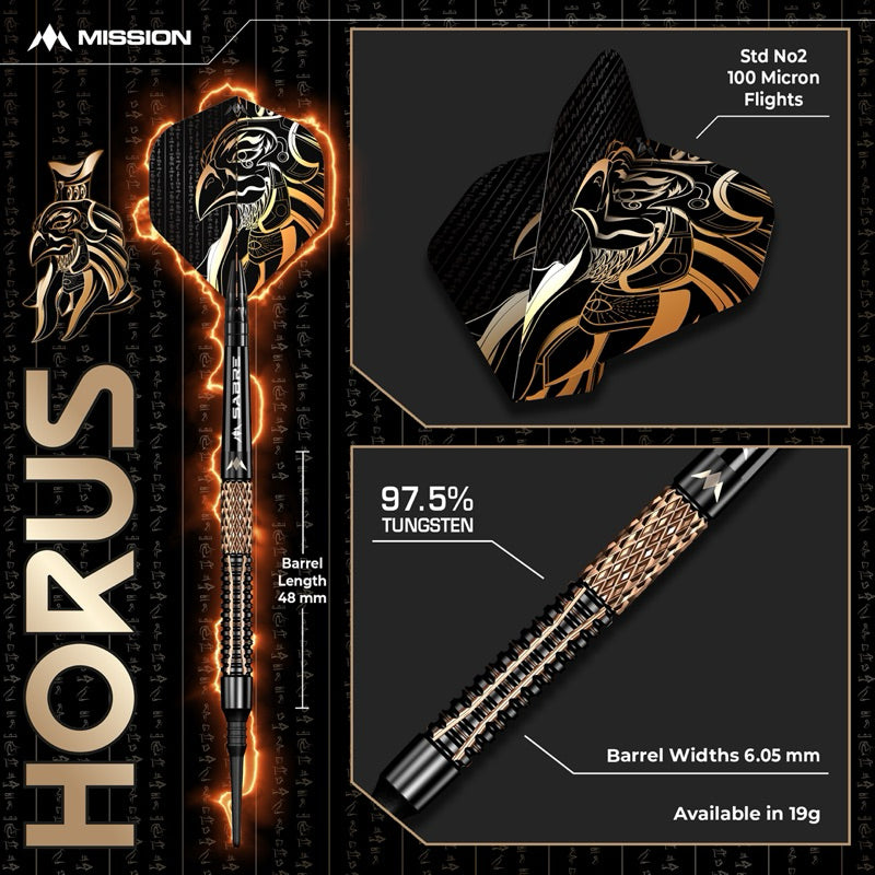 Mission Darts • Horus • 19g • SGDARTS
