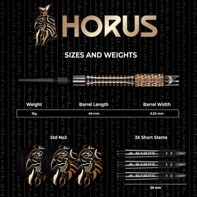 Mission Darts • Horus • 19g • SGDARTS