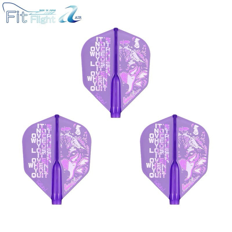 【Limited Edition】 Fit Flight Air Player • Royden Lam 5 [Shape] • Dart Flights • SGDARTS