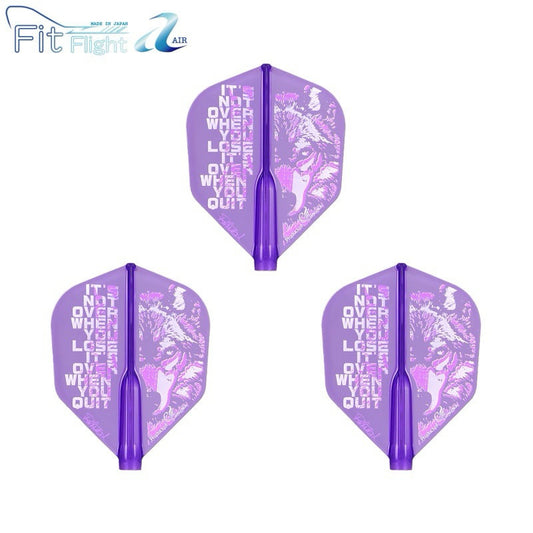 【Limited Edition】 Fit Flight Air Player • Royden Lam 5 [Shape] • Dart Flights • SGDARTS