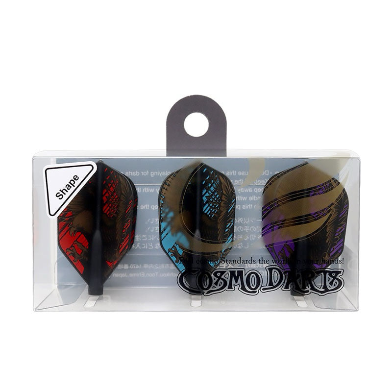 Fit Flight Player • Lee Zheng Eagle [Shape] [Super Slim] • Dart Flights • SGDARTS