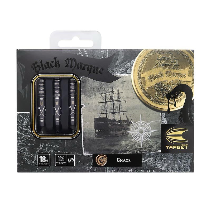 Target Darts • Black Marque Chaos • Leonard Chai Lenny • 18g • SGDARTS