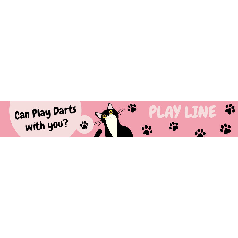 Heavy Duty Throw Line Play Line for Dartboards Dart Boards • SGDARTS