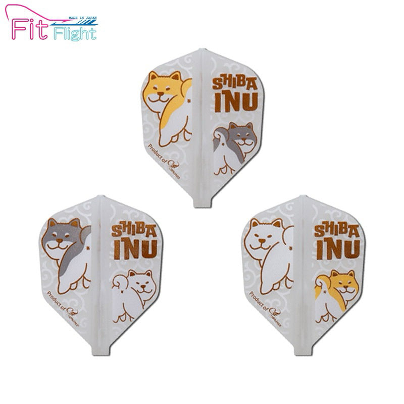 Fit Flight Player • Shiba Inu • Shinnosuke Shibazaki • Dart Flights • SGDARTS