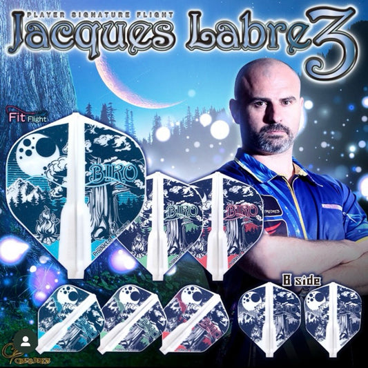 Fit Flight Player • Jacques Labre 3 [Shape] • Dart Flights • SGDARTS
