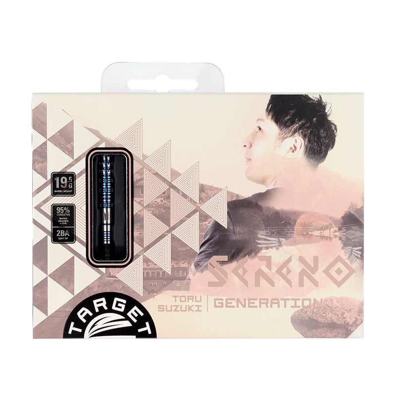 Target Darts • Sereno G1 • Toru Suzuki • 19.5g • SGDARTS