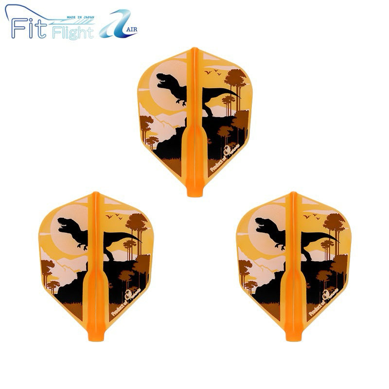 Fit Flight • Jurassic Sunset [Shape] • Dart Flights • SGDARTS