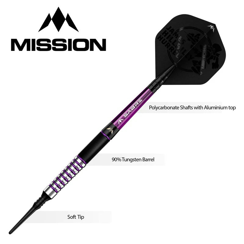 Mission Darts • James Hurrell • Hillbilly • 18g • SGDARTS