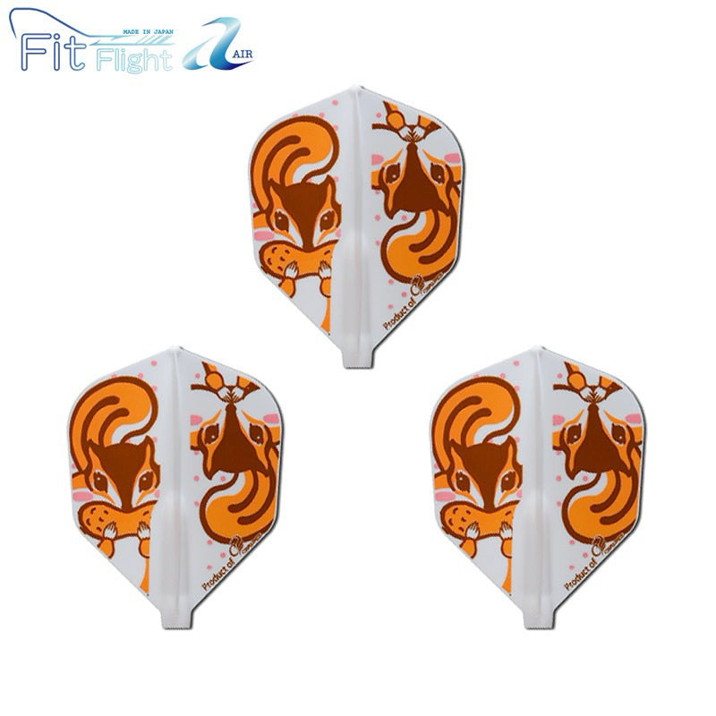 Fit Flight • Squirrel Cheeks [Shape] • Dart Flights • SGDARTS