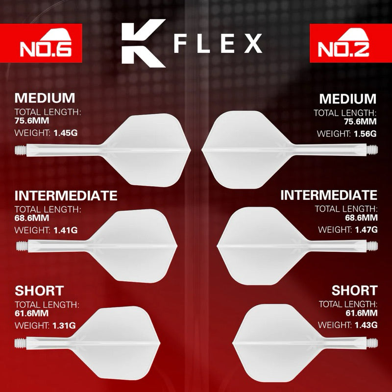 K Flex [Shape] • [Standard] • Target Darts • SGDARTS